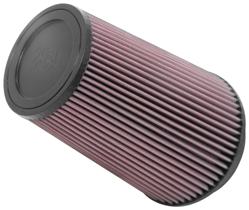 K&N Universeller Clamp-On-Luftfilter 5 Zoll FLG / 6-1/2 Zoll B / 4-3/8 Zoll T / 8-3/4 Zoll H