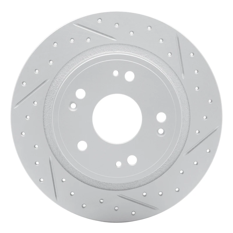 DFC 05-22 Acura TSX Rear Right Drilled & Slotted Geoperformance Rotor