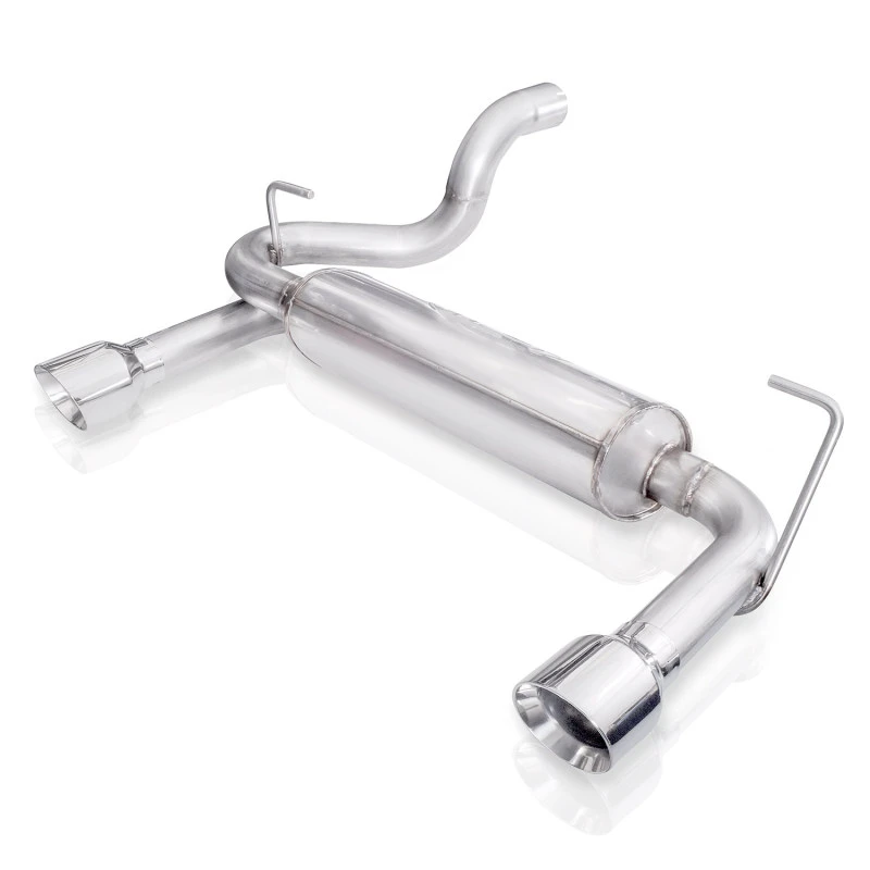 Stainless Works 2018+ Jeep Wrangler JL 304SS Factory Connect 2,5 Zoll Achs-Rückabgasanlage
