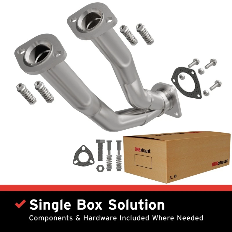 BRE Exhaust Front Pipe Kit für 96-01 Jeep Cherokee 2.5L & 4.0L