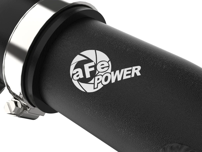 aFe BladeRunner 2-1/2 IN Aluminium-Kaltlufteinlassrohr Schwarz 17-20 Hyundai Elantra GT L4-1.6L (t)