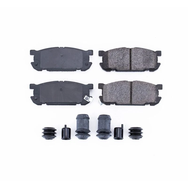 powerstop_17-891-67945fbb25683 Power Stop 01-05 Mazda Miata Rear Z17 Evolution Ceramic Brake Pads w/Hardware