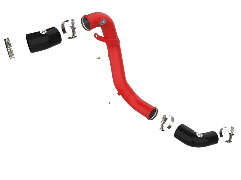 aFe Kia Stinger 18-22 V6-3.3L (tt) BladeRunner Kaltlufteinlassrohr - Rot