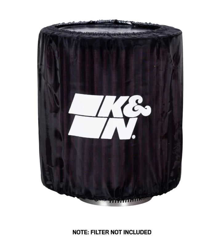 K&N 6in ID x 6inH Closed Top Black DryCharger Air Filter Wrap