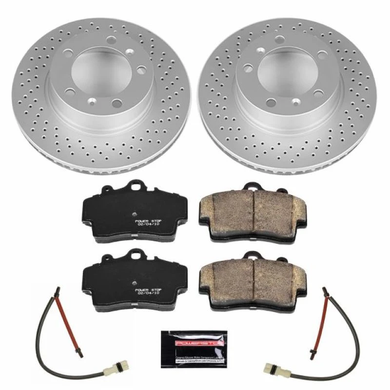 powerstop_CRK5162-67945840dfbcf Power Stop 05-08 Porsche Boxster Front Z23 Evolution Sport Coated Brake Kit