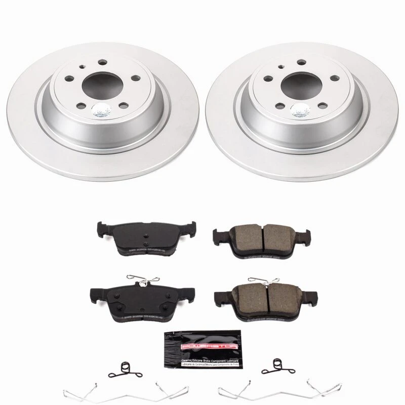 Power Stop 17-20 Ford Fusion Rear Z23 Coated Brake Kit