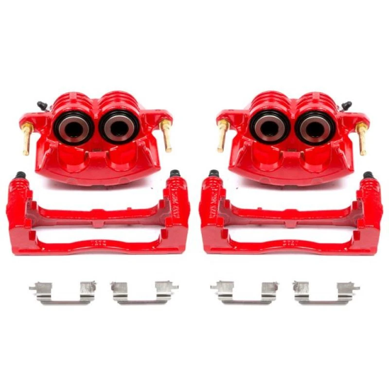 Power Stop 04-05 Buick Rainier Front Red Calipers w/Brackets - Pair