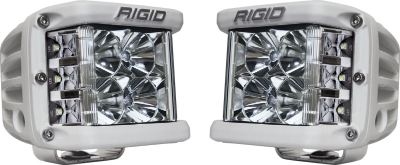 Rigid Industries D-SS PRO Flood LED Light Pair - White Housing