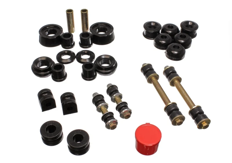 Energy Suspension 00-05 Dodge Neon FWD Schwarzes Hyper-Flex-Master-Bushing-Set
