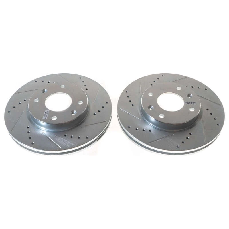 Power Stop 03-05 Hyundai Sonata Front Evolution Drilled & Slotted Rotor - Pair