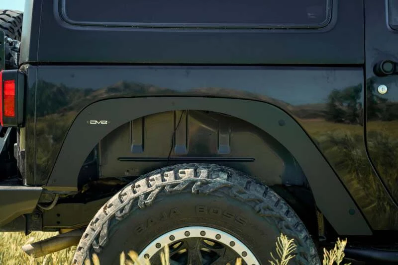 DV8 Offroad Fender Flare Deletes für 2007–2018 Jeep Wrangler JK