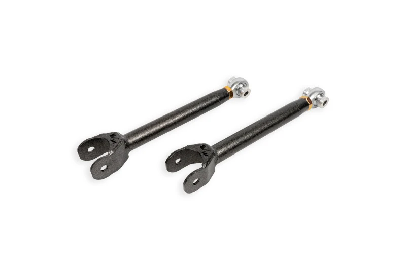 BMR Non-Adjustable Lower Trailing Arms for 15-19 Cadillac CTS-V - Black Hammertone