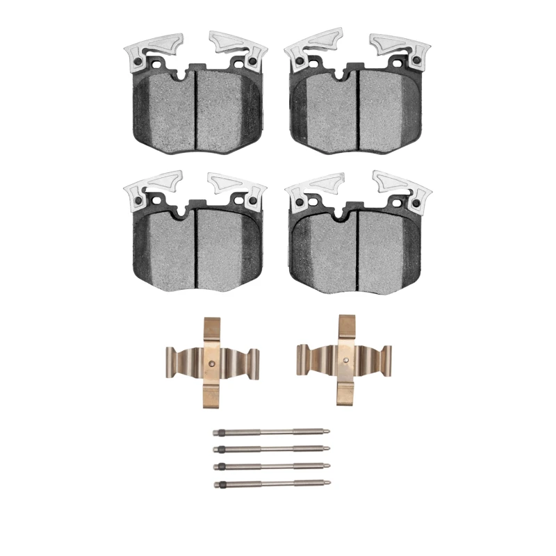 DFC 17-25 BMW 740I xDrive Front 5000 Advanced Low Metallic Brake Pads and Hardware Kit