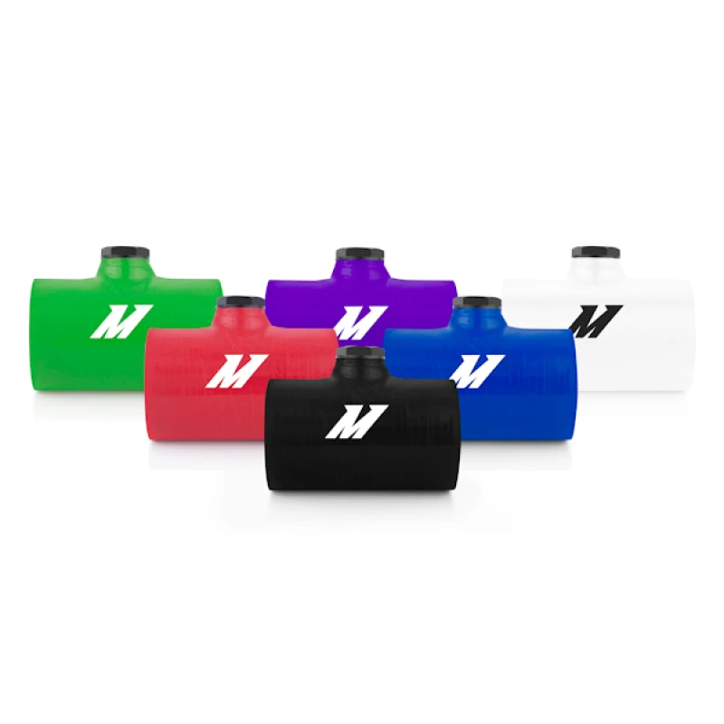 Mishimoto 2,5-Zoll-Schwarz-Silikon-Kuppler mit 1/8-Zoll-NPT-Bung