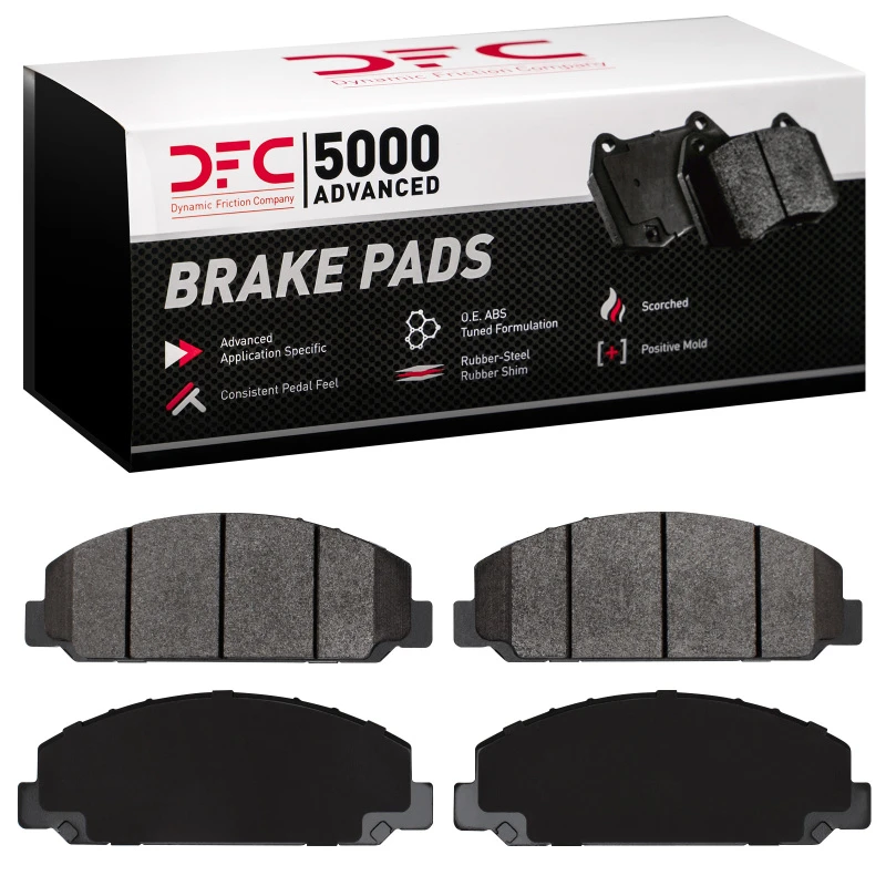 DFC 99-24 Chevrolet W5500 Tiltmaster Rear/Front 5000 Advanced Semi Metallic Brake Pads