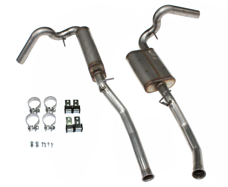 JBA 409SS Dual Side Header Back Exhaust for 66-75 Ford Bronco 260-302