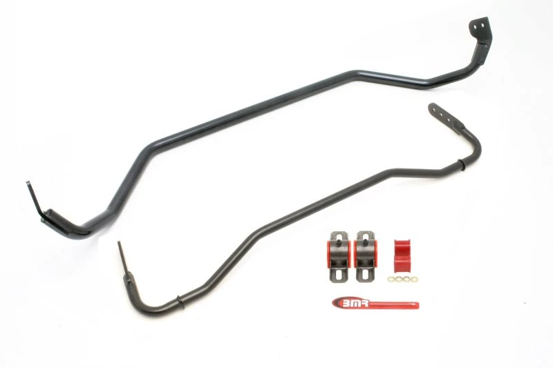 BMR 08-09 Pontiac G8 Vorder- und Hinterquerlenker-Kit mit Buchsen - Schwarz Hammertone