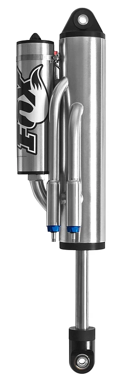 Fox 4.4 Factory-Serie 14 Zoll P/B Res. 4-Rohr Bypass (2 Comp/2 Reb) Stoßdämpfer 1-1/4 Zoll (Cust. Valv) - Schwarz
