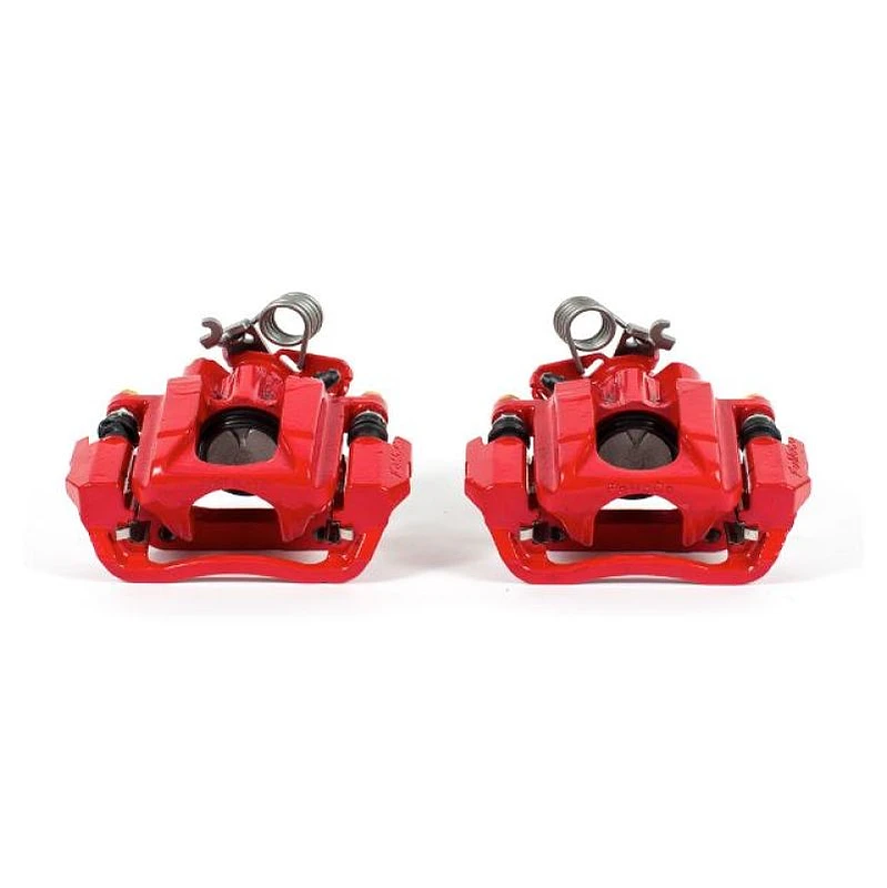 powerstop_S5262-679453d32ac9a Power Stop 11-16 Ford Explorer Rear Red Calipers w/Brackets - Pair