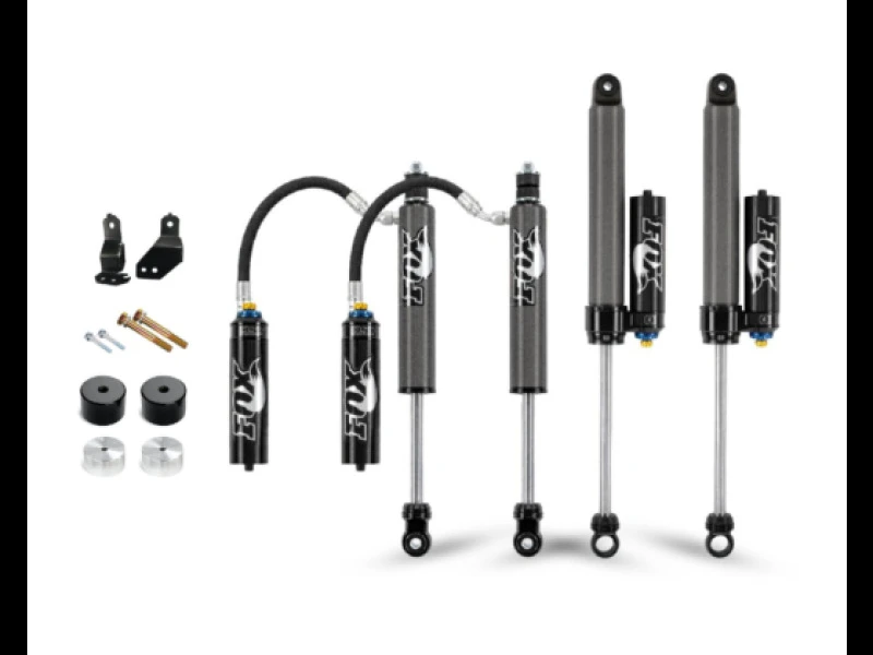 Cognito 2-Inch Premier Leveling Kit with Fox 2.5 Reservoir Shocks