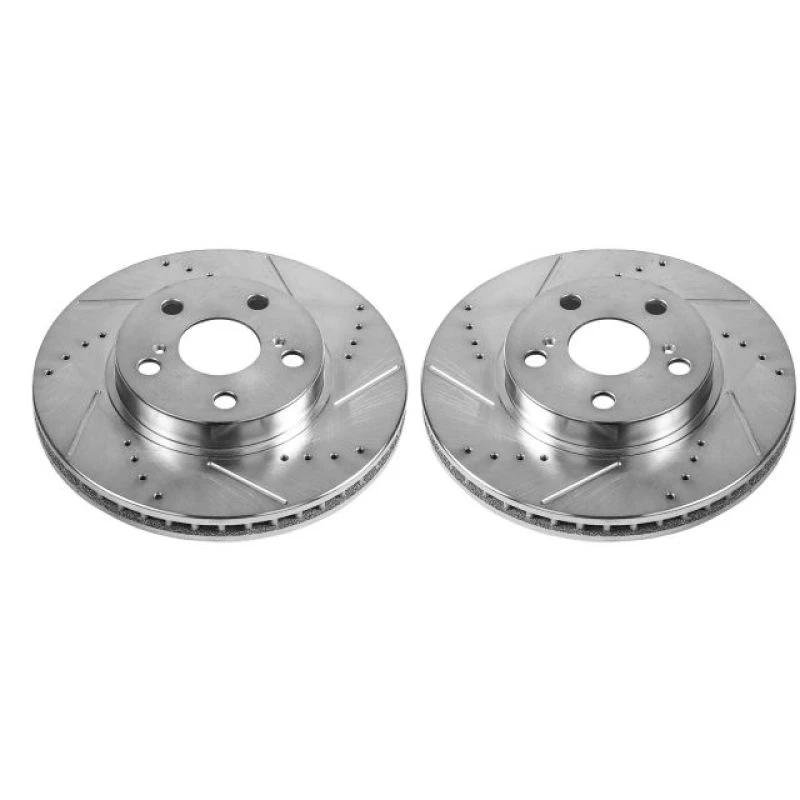 powerstop_JBR1394XPR-679454de9735f Power Stop 11-17 Lexus CT200h Front Evolution Drilled & Slotted Rotors - Pair