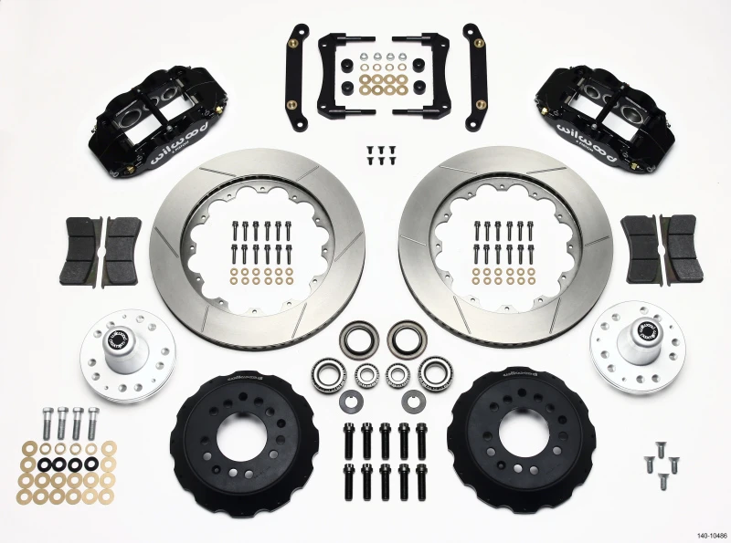 wilwood_140-10486-679571a0d3991 Wilwood Narrow Superlite 6R Front Hub Kit 14.00in 70-78 Camaro