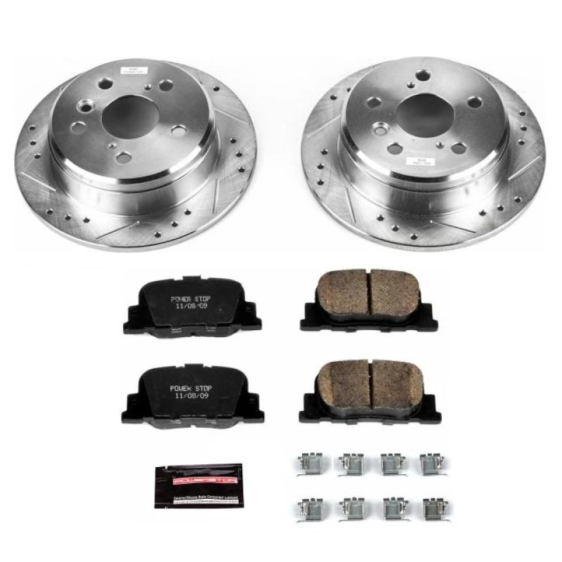 powerstop_K1084-67945b25807ef Power Stop 00-01 Lexus ES300 Rear Z23 Evolution Sport Brake Kit