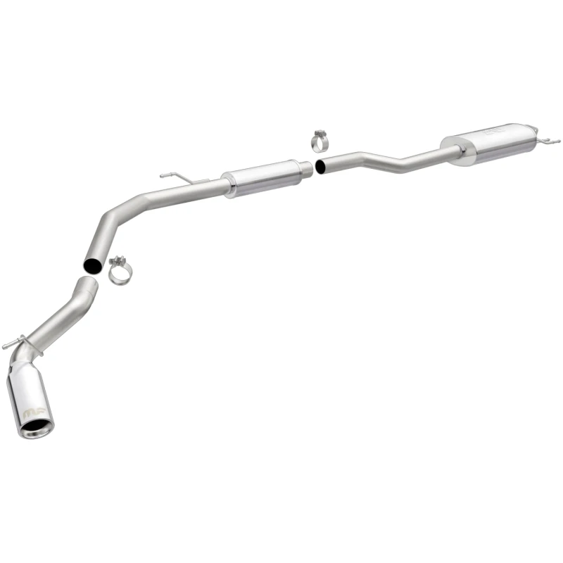 MagnaFlow 2017 Honda Ridgeline V6 3.5L 409 SS Poliert 2,5 Zoll MF Series Cat-Back Auspuff