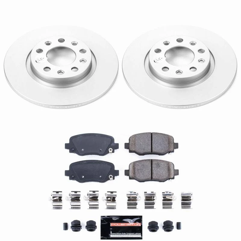 Power Stop 15-17 Chrysler 200 Rear Z23 Coated Brake Kit