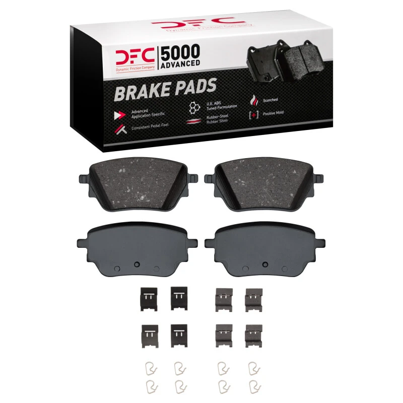 DFC 19-26 Mercedes-Benz CLA200 (Mexico) Rear 5000 Advanced Ceramic Brake Pads and Hardware Kit