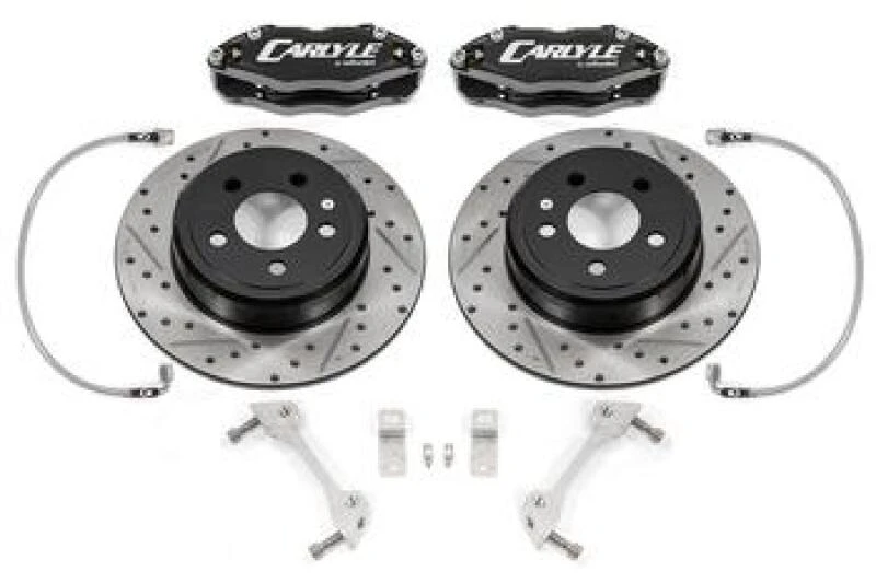 BMR 06-23 Dodge Charger / 08-23 Dodge Challenger 15-Zoll-Umbau-Bremse-Kit mit schwarzen Bremssätteln