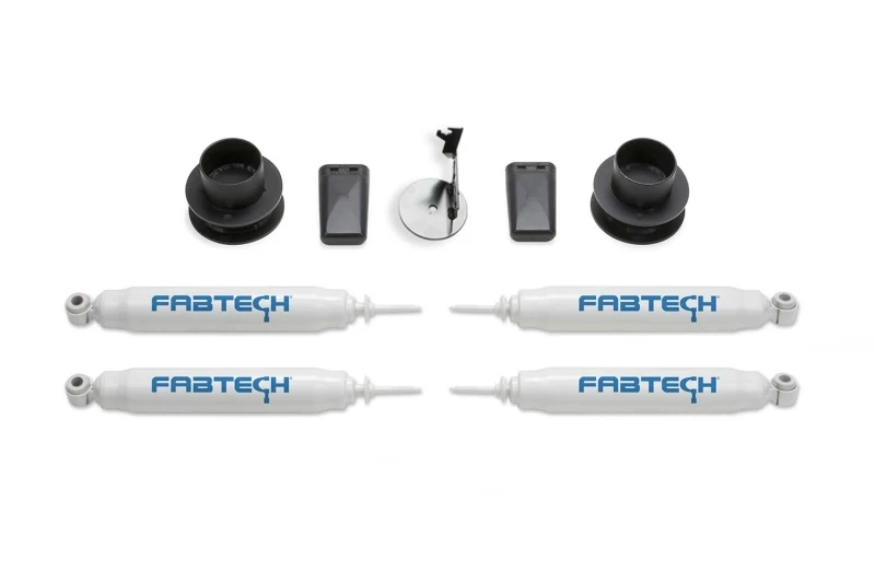 Fabtech 19-22 Ram 2500 4WD 2,5-Zoll-Coil-Spacer-Kit mit Performance-Schocks