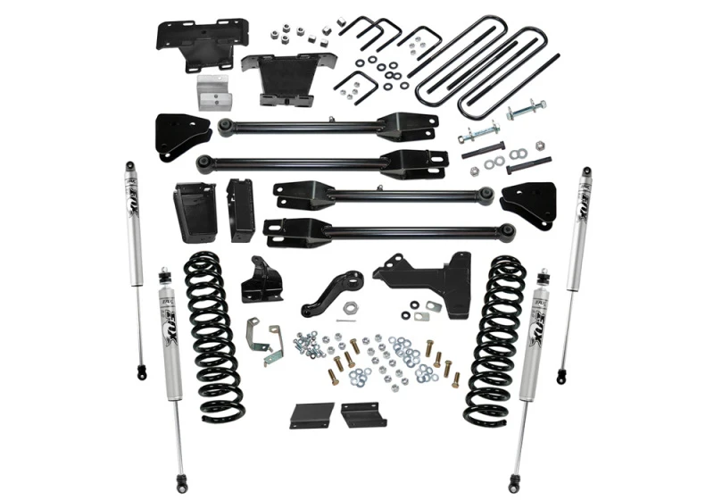 Superlift 6 Zoll Lift Kit mit 4-Link Konversion und Fox 2.0 Stoßdämpfern