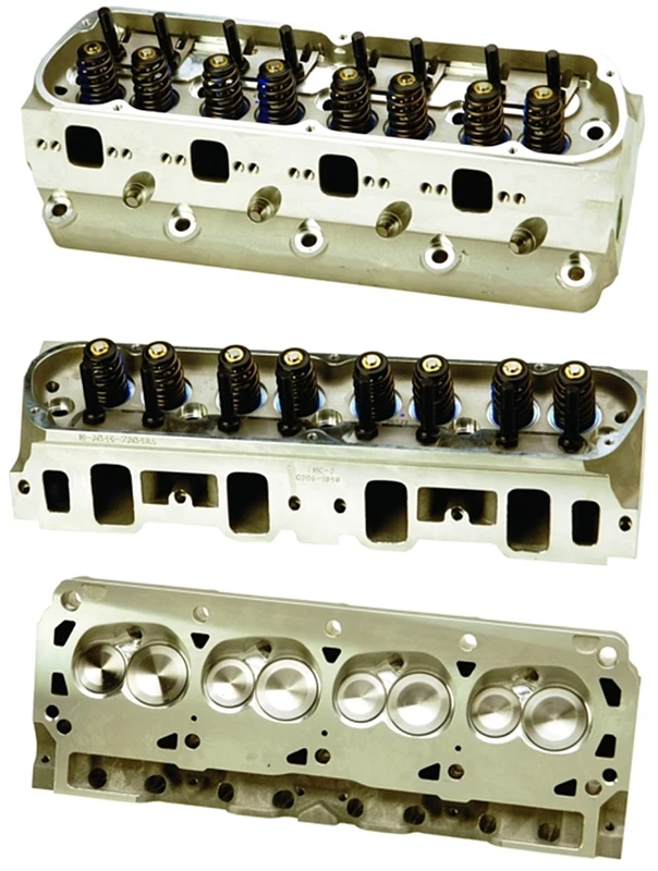 Ford Racing 302/351W Z-Kopf Aluminium - Montiert 63CC mit 7mm Ventil