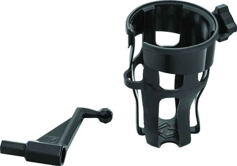 Kuryakyn Reflex Drink Holder 01-17 GL1800 Passenger Mount Black
