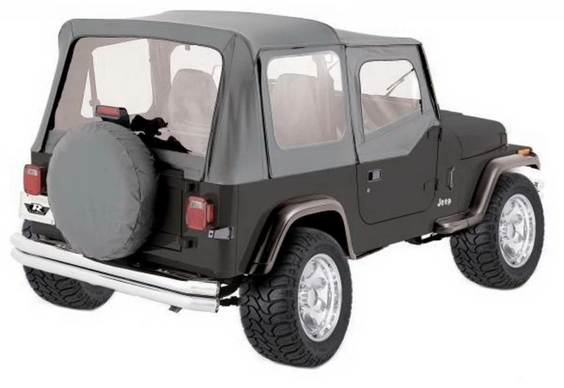 Rampage 1976-1983 Jeep CJ5 Complete Top - Grau Denim