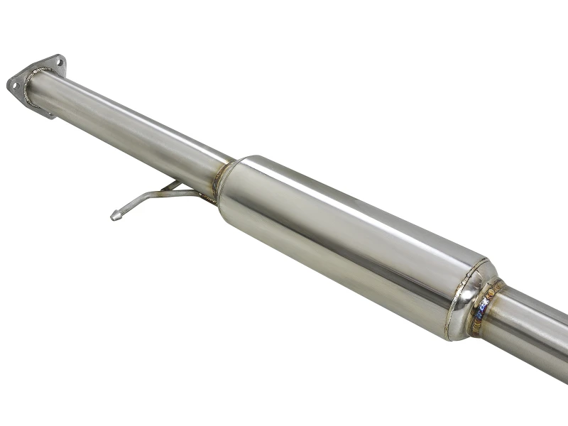 aFe Takeda Auspuff 304SS Dual Cat-Back mit schwarzen Endrohren 13-17 Honda Accord LX/EX/EX-L Limousine L4 2.4L