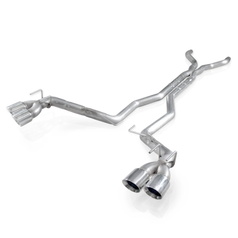 Stainless Works 2012-15 Camaro ZL1 6.2L 3 Zoll Katback Dual Chambered Auspuff X-Pipe Quad Tips