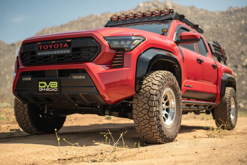 DV8 Offroad Rock Sliders für 2024–2025 Toyota Tacoma Double Cab