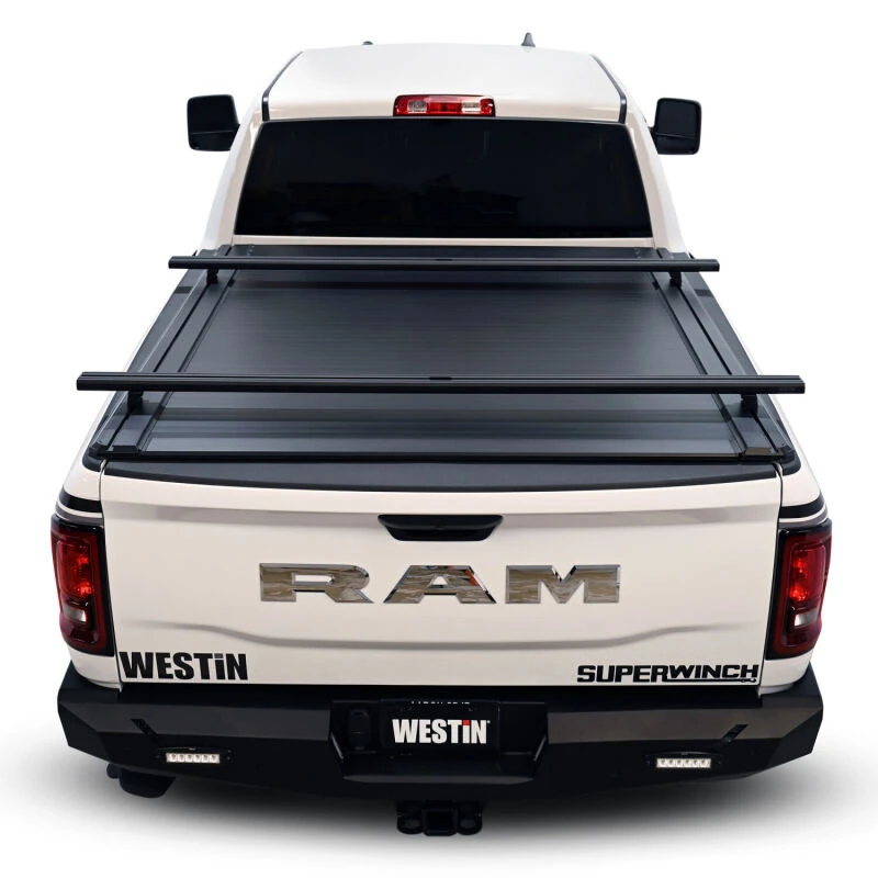 Westin EXP Truck Cap V2 Aluminum Cross Rail - 73in