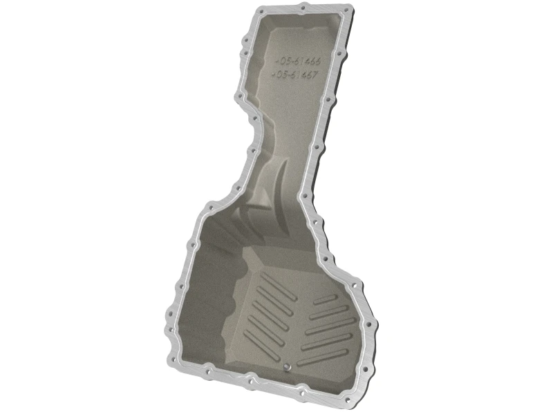 aFe GM Diesel Trucks 20-25 V8-6.6L L5P POWER Street Series Engine Oil Pan Raw w/ Machined Fins
