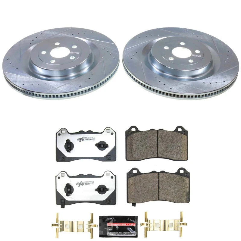 Power Stop 21-24 Ford Mustang Mach-E Front Z26 Street Brake Kit