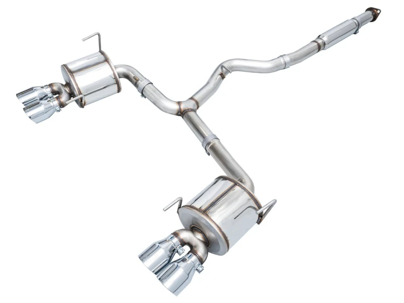 AWE Tuning 2022+ VB for Subaru WRX Touring Edition Exhaust - Chrome Silver Tips