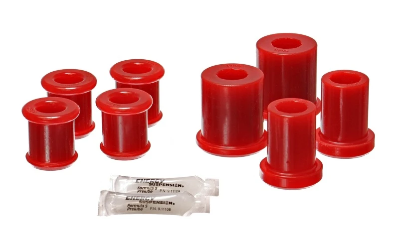 Energy Suspension 04-09 Cadillac XLR/XLR-V / 97-12 Corvette Rote Vorderachse C/A Bushing-Set