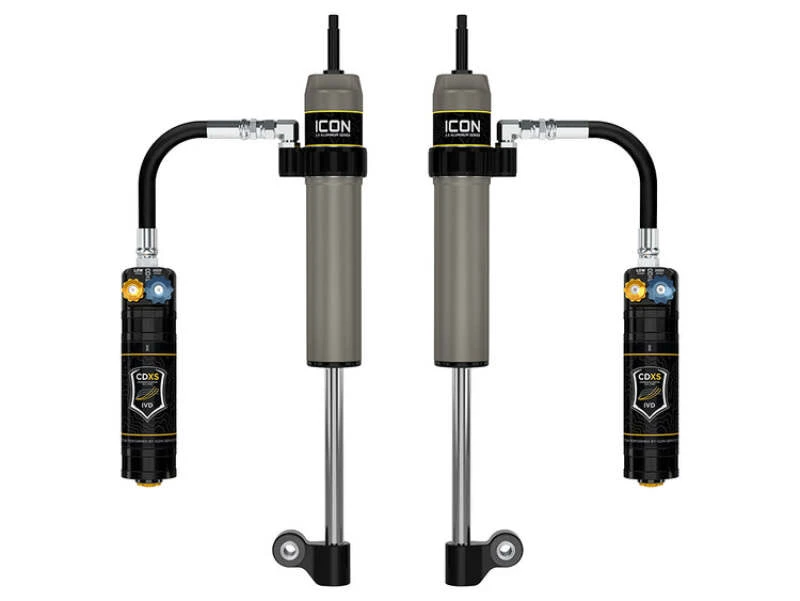 ICON 05-23 Toyota Tacoma Rear VS 2.5 Alum RXT Shock Absorbers Remote Resi w/ CDXS Pair