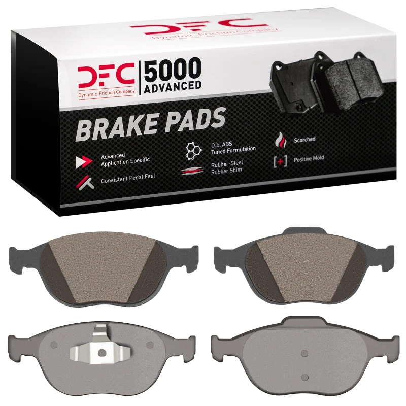 DFC 02-13 Ford Focus Front 5000 Advanced Low Metallic Brake Pads