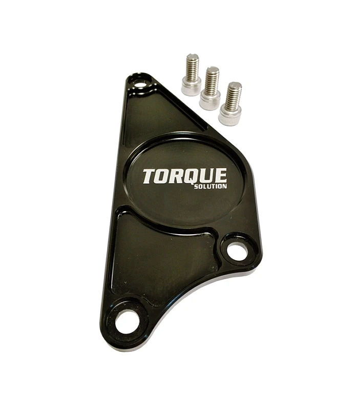 Torque Solution Billet Aluminium Nockenwellenabdeckung (Schwarz) für 2013+ Subaru BRZ / Scion FR-S