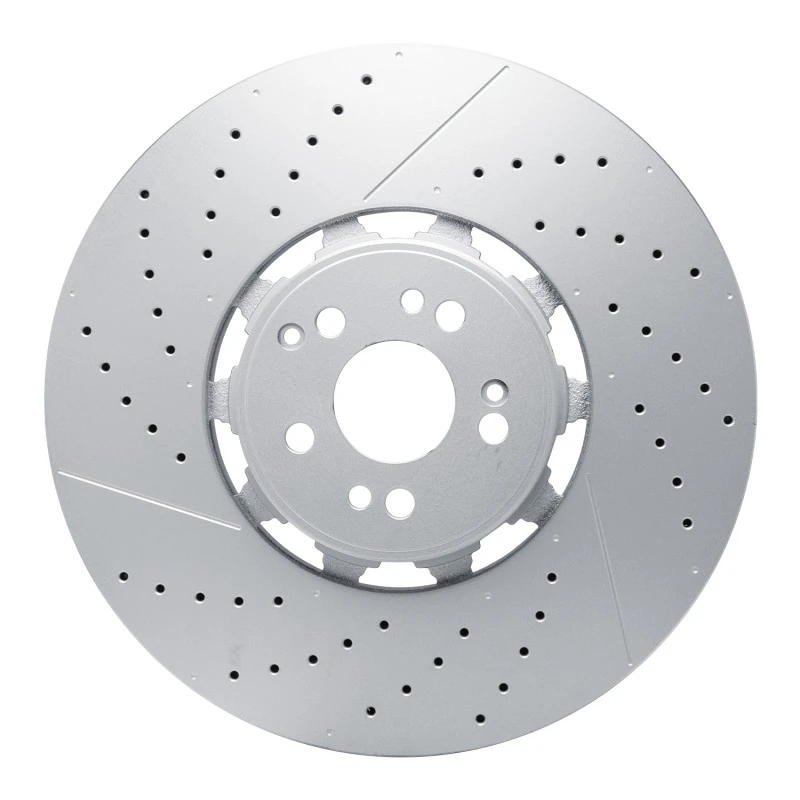 DFC 21-25 Mercedes-Benz Gle63 AMG S Front Drilled & Slotted Hi-Carbon Alloy GEOMET Coated Rotor