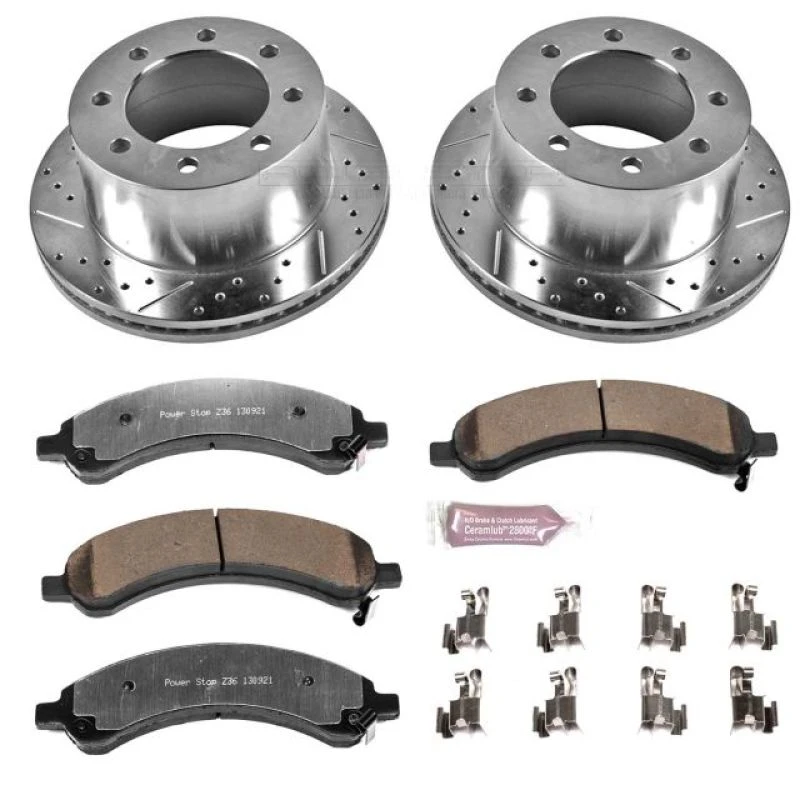 powerstop_K5328-36-67945cb9889f6 Power Stop 03-08 Chevrolet Express 3500 Rear Z36 Truck & Tow Brake Kit