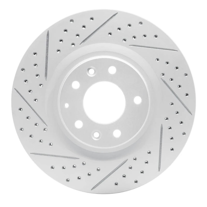DFC 04-11 Mazda Rx-8 Front Left Drilled & Slotted Geoperformance Rotor